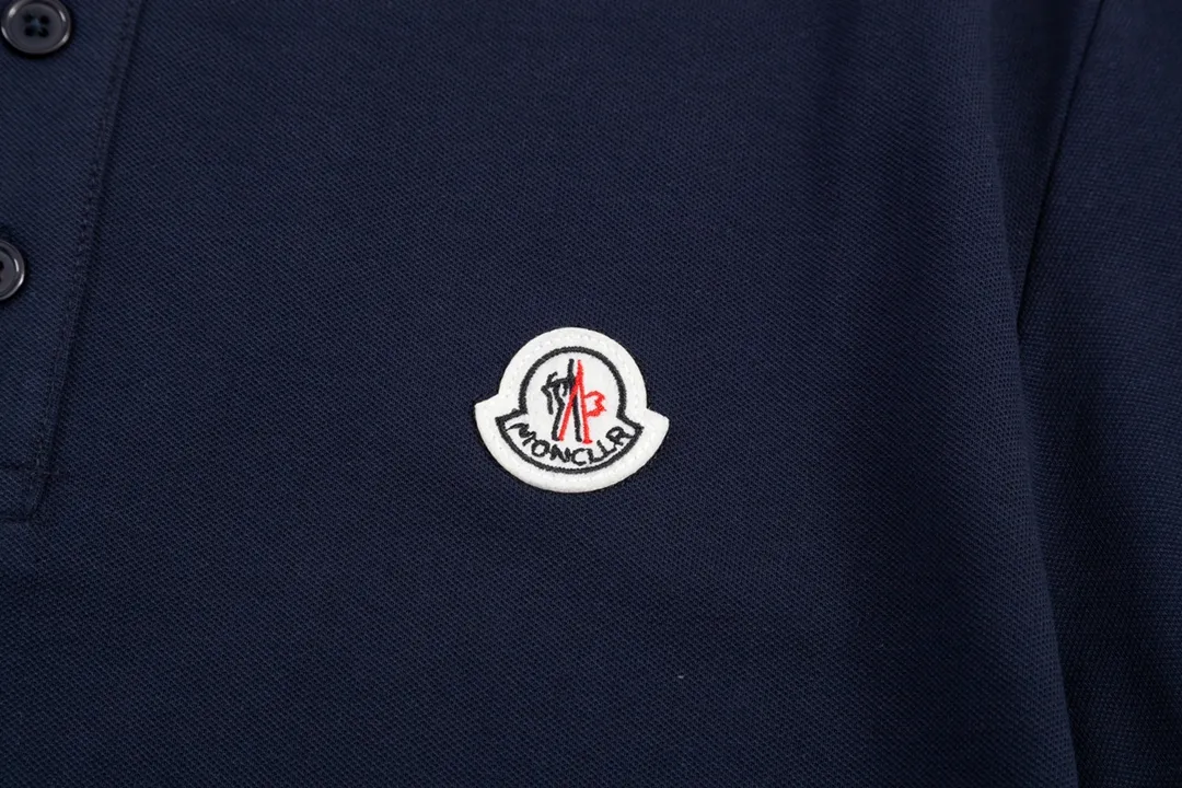 MONCLER Classic Lo GO ， Retro Same Style Polo Versatile : Size：M-2XL